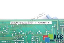 6RB2000-0NF01 SIEMENS - Reconditionné - Garantie 24 mois