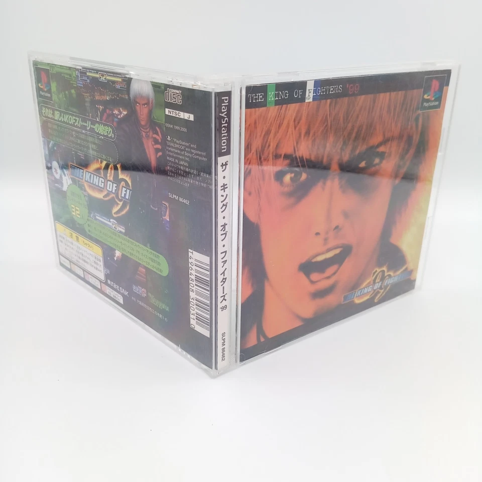 The King of Fighters 99 PS1 PlayStation 1 Authentic Japanese CIB Complete - Image 3 of 4
