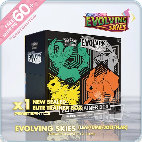 SEALED Evolving Skies ETB UMBREON – Pokemon TCG ENG Elite Trainer Box New 2021