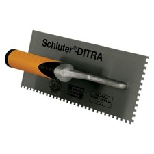 Schluter Ditra Square-Notch Trowel - Ideal for Installing Ditra, Kerdi, and