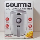 Gourmia 2.2 Quart Compact Air Fryer With Dishwasher Safe Basket White NIB