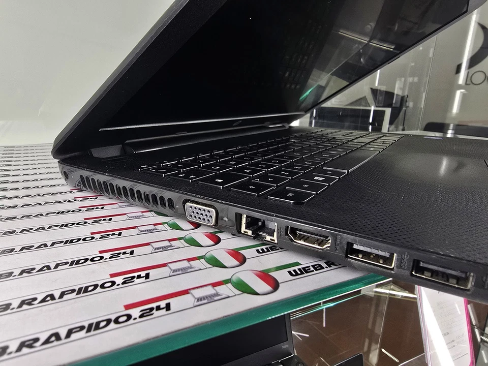 PC NOTEBOOK PORTATILE HP 250 G4 INTEL CELERON 15,6'' RAM 8GB SSD 500 GB WIN 10!  - Immagine 4 di 4