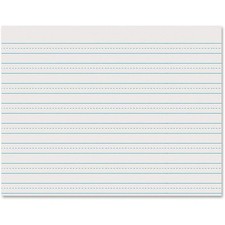 Pacon Skip-A-Line Ruled Newsprint P2637, 500 Sheets, Grade 3