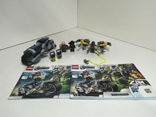 Lego Marvel Super Heroes 76142 Avengers Speeder Bike Attack (Complete)