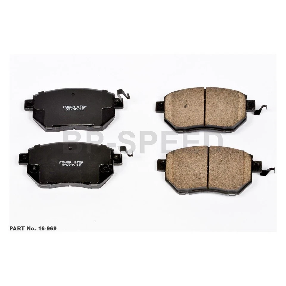 6 pastillas de freno delanteras traseras rotores de freno para Nissan Murano 3,5 L_ Foto 2 de 4