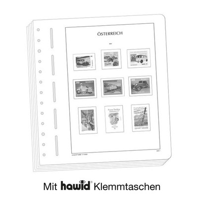 Leuchtturm Ergänzungsblätter SF Österreich Verteilermarken 2024.