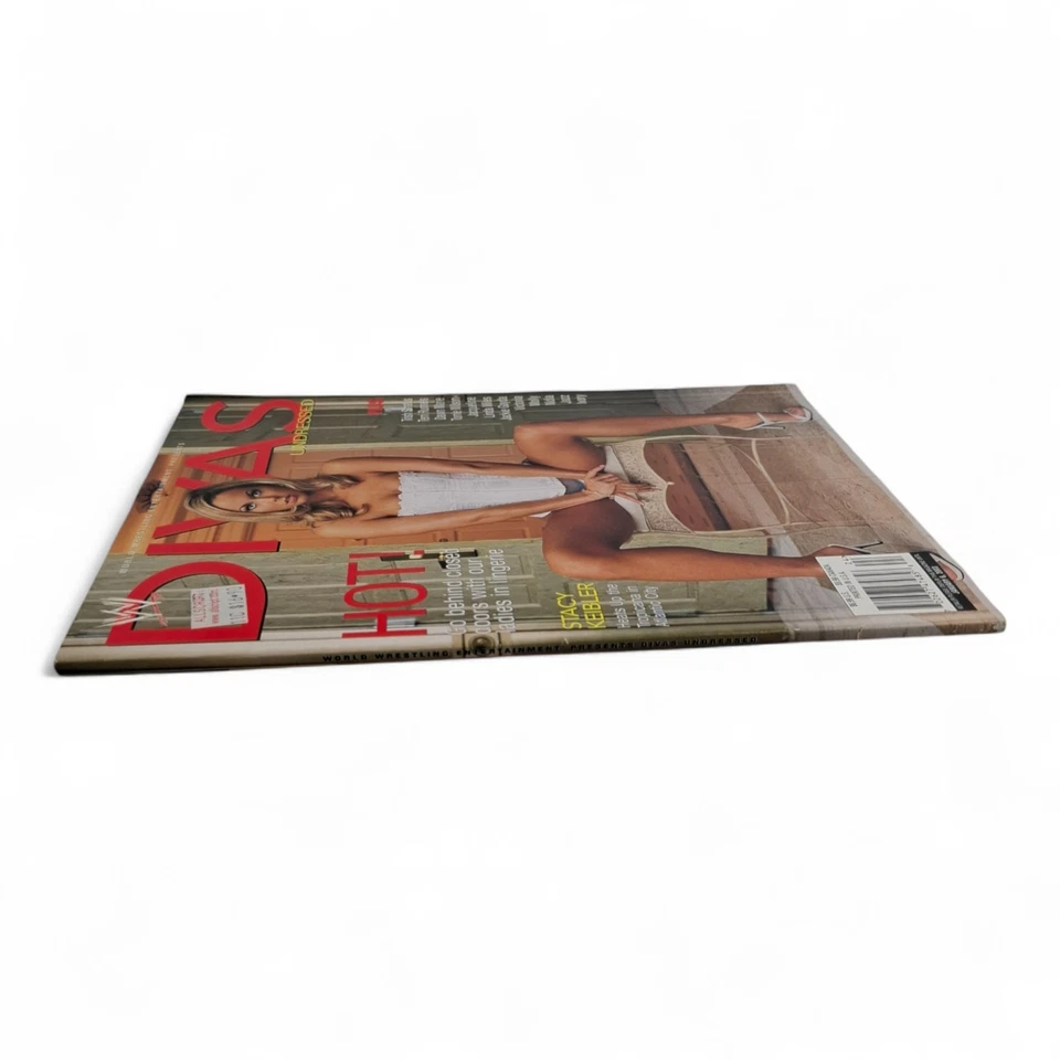 WWE Divas Undressed Magazine 2003 Stacy Keibler Trish Stratus Terri WWF Diva - Image 3 of 4