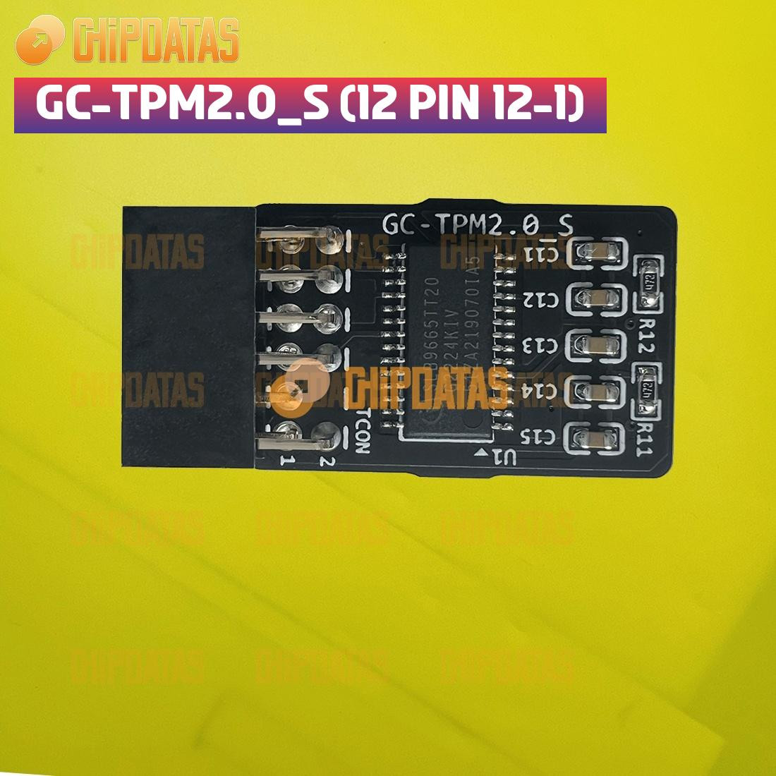 1PCS Original New Gigabyte GC-TPM2.0_S (12 Pin 12-1) TPM Trusted Platform Module