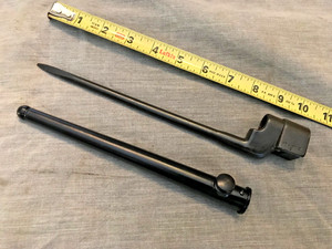 WWII SAVAGE USA British spike bayonet & scabbard* No4 .303 Enfield