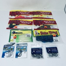 Big Bite Baits Pro Series Gamakatsu Hooks Fishing Lot of 10 Pcs Variety NEW