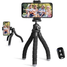 Travel-Friendly Tripod with Wireless Control for Video Recording Excellence