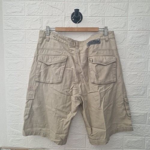 No Fear Mens Beige Chinos Shorts UK Size M 32" Large - Picture 2 of 10
