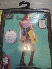 The Nightmare Before Christmas Sally Deluxe Dress Costume Sm. 4-6 Wig Included