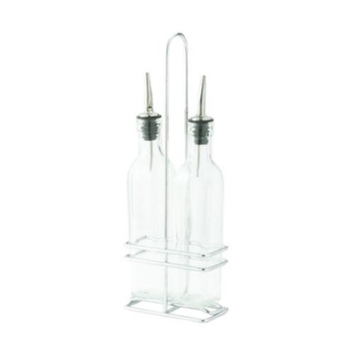 Winco GOB8S Oil and Vinegar Cruet Set