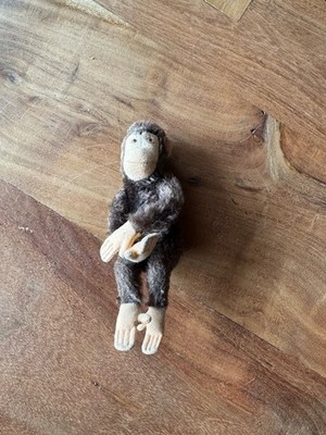 Steiff Vintage Affe Jocko Stoff Stofftier