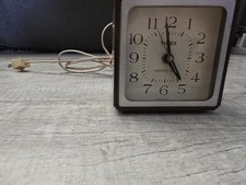 Vintage Timex Lighted Dial Alarm Clock – Made in USA – Fully Functional