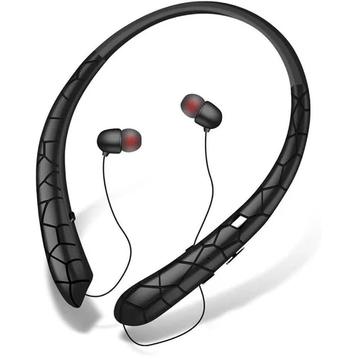 Auriculares Inalámbricos Retráctiles Bluetooth Banda para el Cuello Auriculares Cancelación de Ruido - Imagen 1 de 7