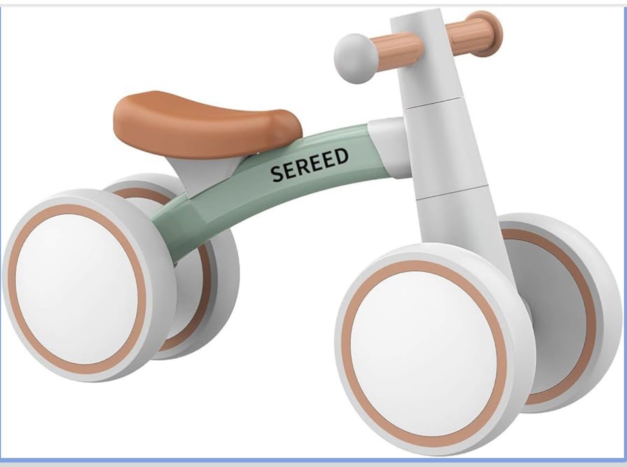 SEREED Baby Balance Bike for 1 Year Old Boys Girls 12-24 Month Toddler Balance