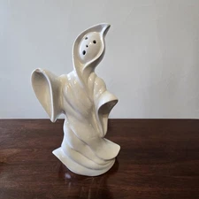 White 12 in. Ceramic Ghost Please READ the Description