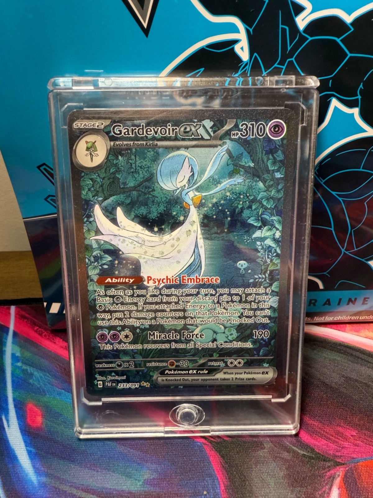 Gardevoir ex 233/091 SV: Paldean Fates Pokemon TCG NM