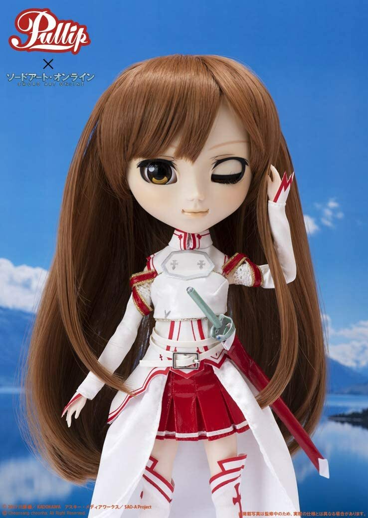【未開封】Groove/グルーヴ・グルーブ Pullip/プーリップ ×ソード アート オンライン/SAO コラボレーション P-245 Asuna/アスナ ドール/人形 NEW Groove Pullip Sword Art Online Asuna P-245 Doll 310mm