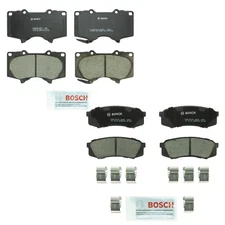 Bosch Front and Rear Ceramic Brake Pad Set Kit For GX460 GX470 4Runner Sequoia