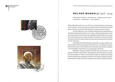 GERMANY - 2018  Nelson MANDELA  Presentation Folder With BONN & BERLIN FDC s !!!