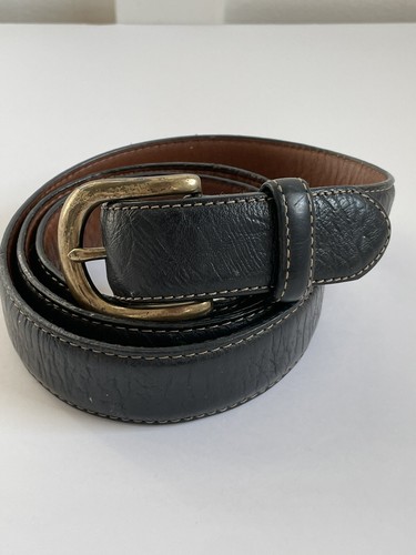Grain Leather Brass Buckle_Made 