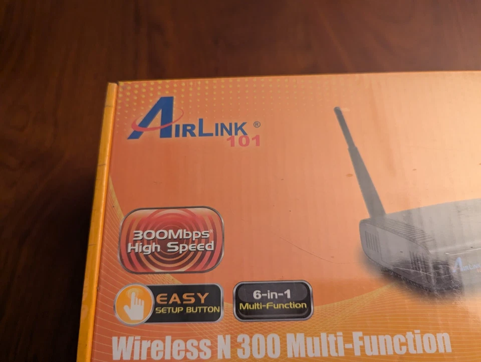 NEW Airlink 101 Wireless N 300 Multi Function Access Point 5 Port Switch AP671W - Image 3 of 4