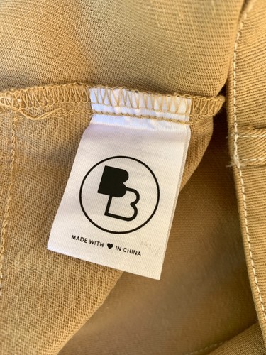 Pantalones cargo Beginning Boutique talla 10 para mujer nuevos con etiquetas Iva beige pierna ancha - Imagen 13 de 14