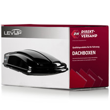 Dachbox LEVUP Space 630 Duo 630 Liter schwarz/glänzend neu