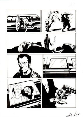 LUCA ROSSI - Original table ''The Last of the List'' p. 28