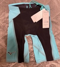 MIZUNO GX SONIC 6 ET FINA N2MBA503 color Black Turquoise Swim Suit Men sports