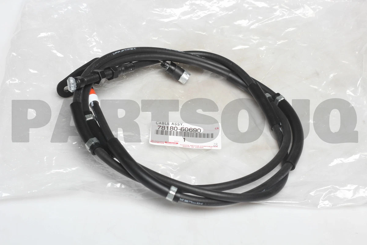 7818060690 Genuine Toyota CABLE ASSY, ACCELERATOR CONTROL 78180  