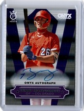 2022 Onyx Premium Silver Benny Montgomery Auto 89/270 (B55) Rockies