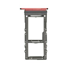 SIM microSD Card Tray Single for Samsung Galaxy S20 Red Replacement Fix