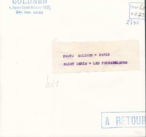 SAINT DENIS c. 1950 - Les Ferrailleurs Péniche - DIV701 - Picture 2 of 2