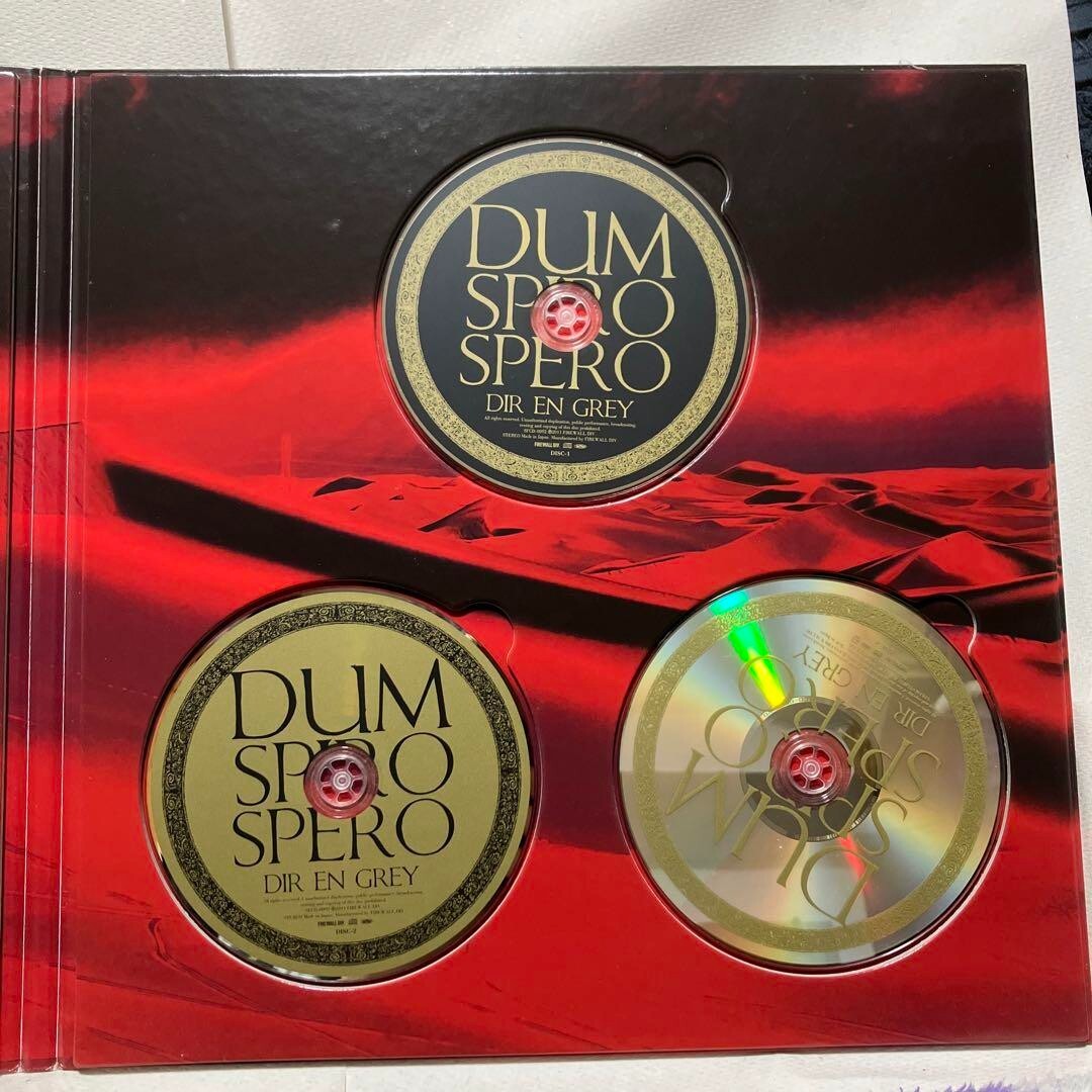 Dir en Grey DUM SPIRO SPERO Limited Edition 2CD＋1DVD +2Vinyl
