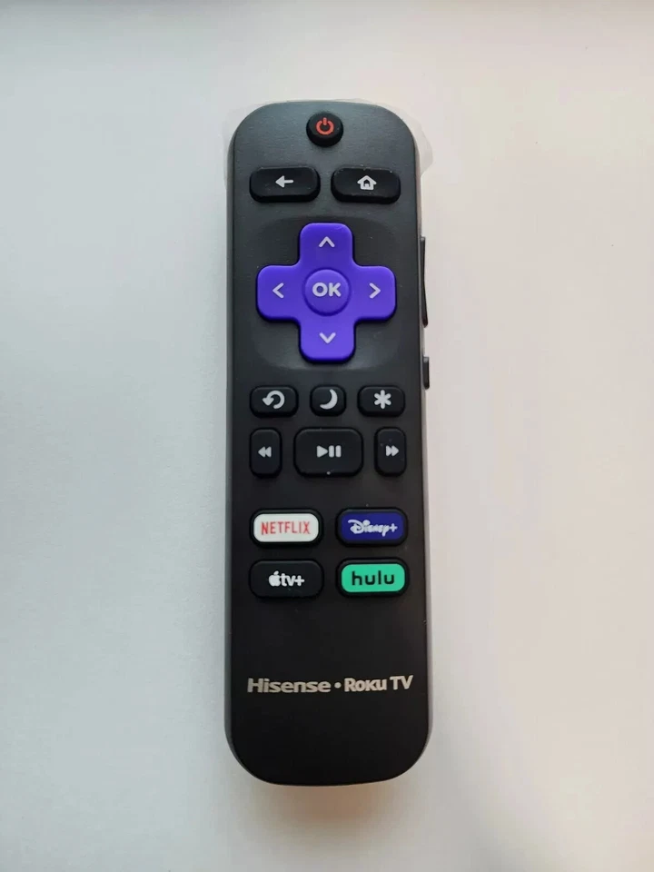 QTY 2 Original Hisense Roku TV Remote Control Compatible w/ All Hisense Roku TVs - Image 3 of 4