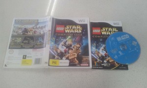 Lego Star Wars The Complete Saga Wii Game Used Pal Region 999 Ebay