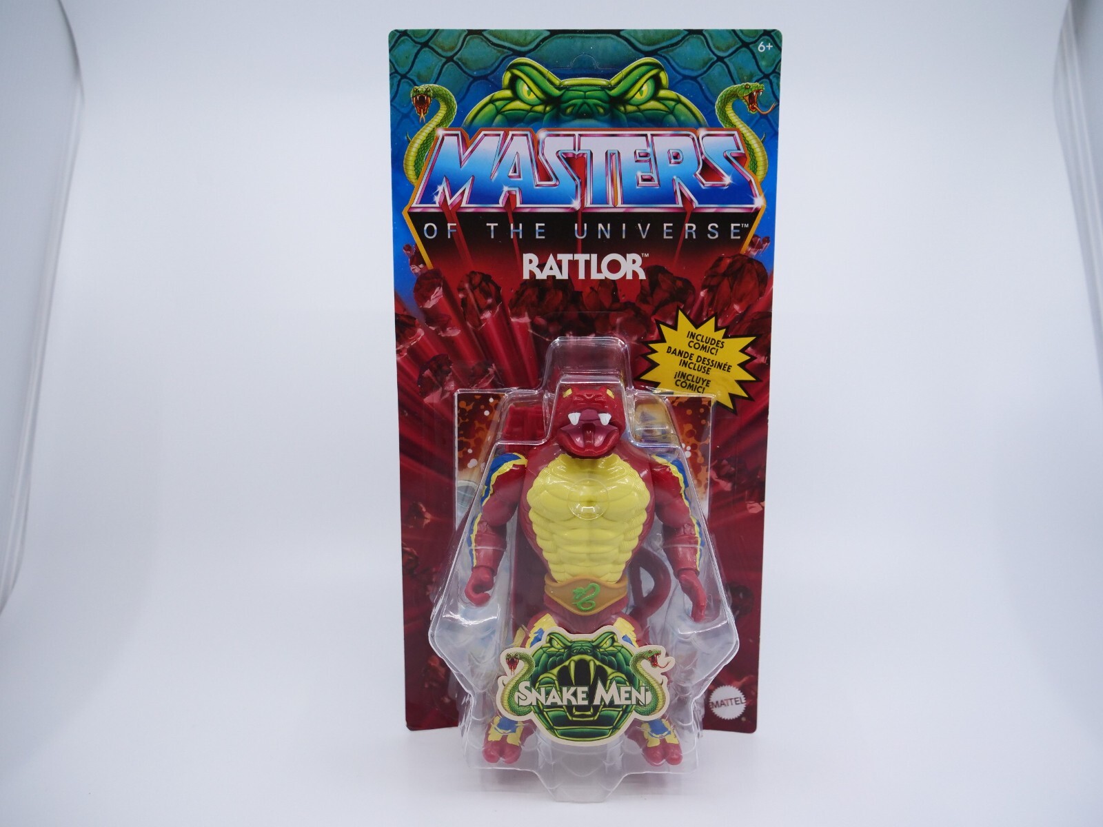 Figurine Rattlor Snake Men pour décorer un bureau de passionné MOTU