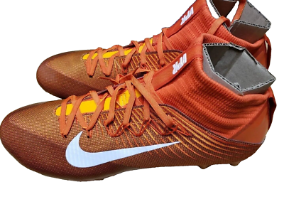 Nike Vapor Untouchable 2‎ Football Orange White 824470-818 Men\'s Size 15 NEW Nike Vapor Untouchable 2 Football Cleats - 824470-818  main image 3