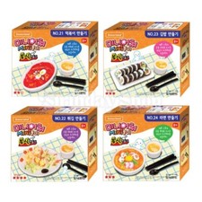 Donerland Miniature Snack Kit Creativity Clay Play-Tteokbokki/Fried/Kimbap/Ramen