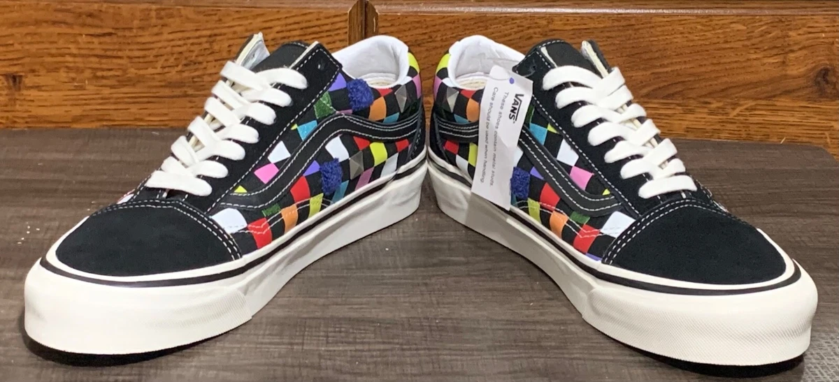 Vans mixed checkerboard sales old skool