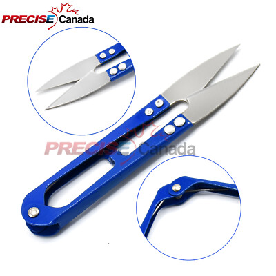 Craft Sewing Thread 4'' Scissors Beading Nippers Blue Bonsai Trimmer Cutter
