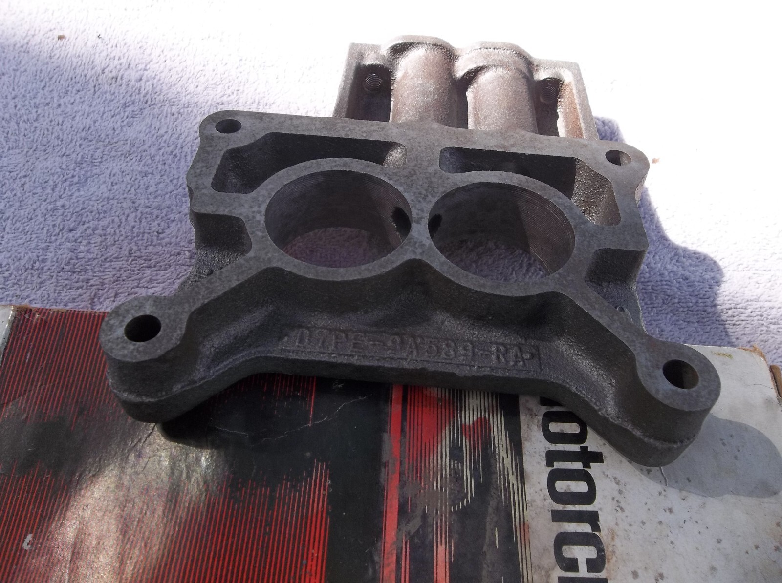 NOS 1977 Ford Truck & Car 2V Carb Spacer Plate EGR F150 F350 77 78 1979