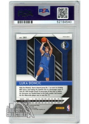 Luka Doncic 2018-19 Panini Prizm Hyper Rookie Card #280 PSA 9 | eBay