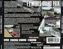 F1 World Grand Prix: 1999 Season (Sony PlayStation 1, 2000)