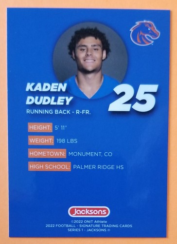 2022 Boise State Series 1 Football Cards - You Pick your Card Complete your Set  - Bild 61 von 203