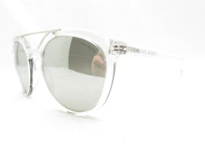 MICHAEL KORS CAPE MAY MK 2076 30506G CLEAR ROUND SUNGLASSES 55-19